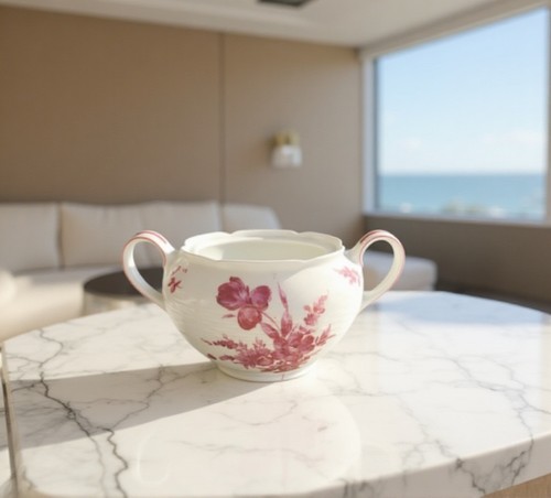 Ancien sucrier porcelaine - , de