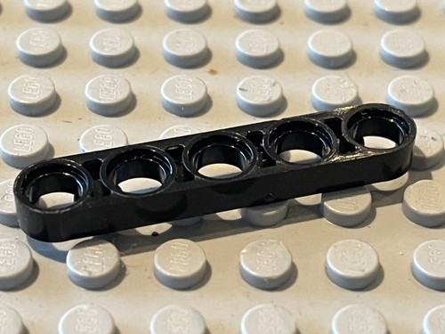 Lego technic black beam 5 - x,