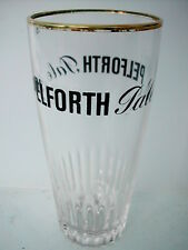 * VERRE A BIERE PELFORTH PALE 6.8 cm de Ø 14.5 cm de haut