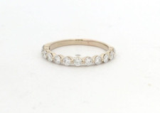 14k or Jaune 0.48ctw Rond