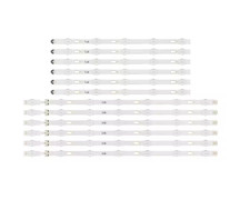12 BARETTES LEDS  POUR TV SAMSUNG  UE49MU6105/UE49MU6200