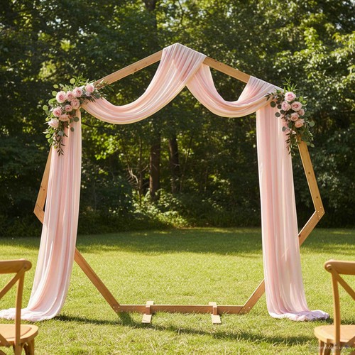 Arche mariage marron clair - de,