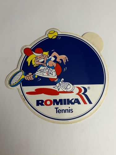Autocollant romika tennis - autocollant,