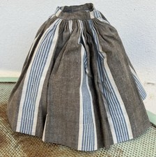 Jupe Longue Pour Poupée Parisienne Bel État Jumeau Bru Gautier Etc …1890