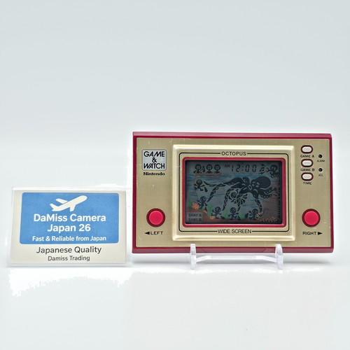 Nintendo game watch octopus - game,