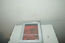 JEU SONY PS2 RED FACTION  COMPLET  PAL FRANCE