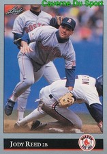 413   JODY REED    BOSTON RED SOX BASEBALL CARD LEAF 1992