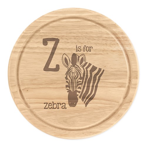 Lettre est pour zèbre rond - z,