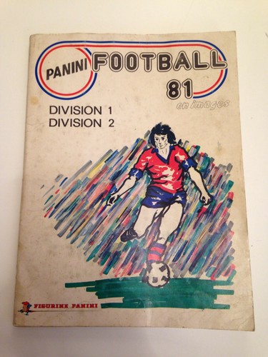 Album panini football 1981 - album,