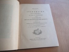Livre ITINERAIRE PITTORESQUE AU NORD DE L'ANGLETERRE - 73 gravures - 1836