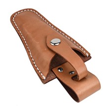 Étui en cuir marron