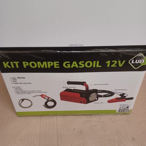 Pompe gasoil 12v - 12v, 180w