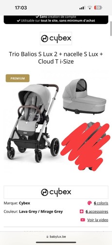 Pousette cybex balios - cybex, s