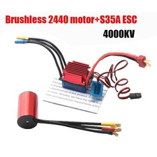 RC 2440 Moteur ESC Combo Brushless RC Moteur Accessoires pour 1/14 Échelle
