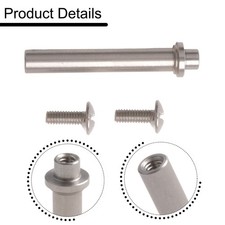 Moulinet de pêche élégant en argent poignée arbre bascule pièces pour modif