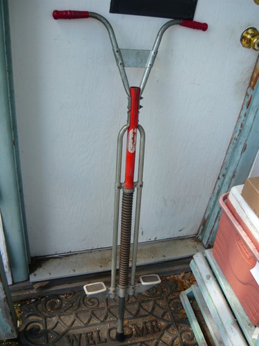 Vintage pogo stick - pogo, stick***