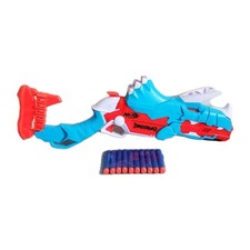 Nerf DinoSquad Tricerablast Blaster Fusil Gun 51 cm + 10 Fléchettes TBE Hasbro