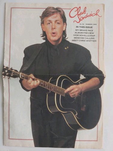 Paul mccartney club sandwich - paul,