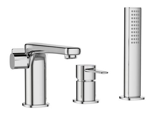 Robinet trous chromé - 3,