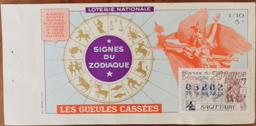 Billet loterie nationale - loterie,
