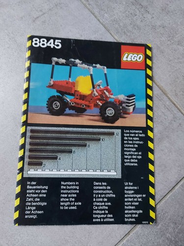 Lego technic manual notice - lego,