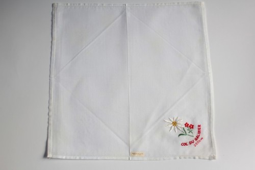 Mouchoir brodé coton - , du