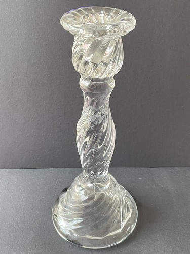 Ancien bougeoir cristal - ancien, en