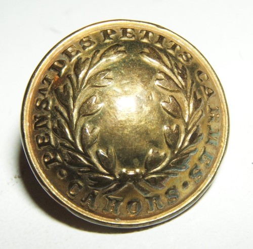 Bouton dore pensionnat des - dore,