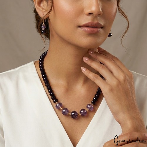 Parure collier perles - parure, 20"