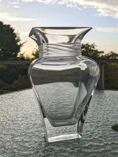 Vase balustre en Cristal de