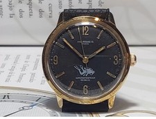 RARE ANCIENNE MONTRE HOMME HERMES PARIS PLONGÉE COMPRESSOR MÉCANIQUE SWISS MADE