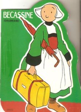 BECASSINE  grand  livre coloriage  /ed.Jesco   vintage  très rare