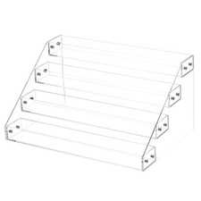 Acrylique Épices Rack, 4 Tier