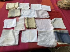 Lot De 18 Mouchoirs Ancien