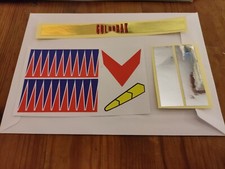 Autocollants pour Goldorak 30 cm de chez Fabianplastica 