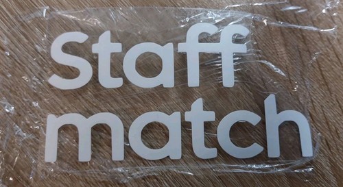 Patch sponsor staff maillot - patch,
