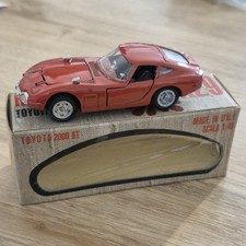 SUPERBE TOYOTA 2000 GT MEBETOYS ANCIENNE ITALIE ÉTAT QUASI NEUF EN BOÎTE #A29