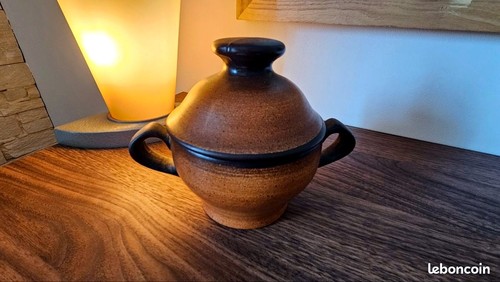 Soupière vintage faïence - soupière, en