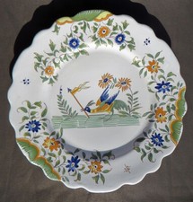 Assiette style  "MOUSTIERS"