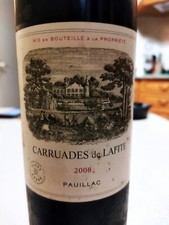 vin carruades de lafite 2008