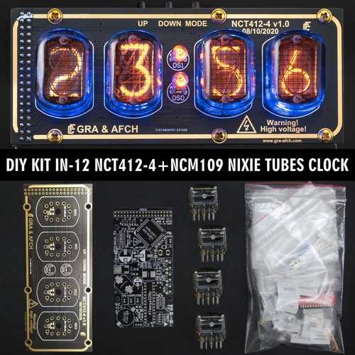 Diy kit nixie - in-12, clock