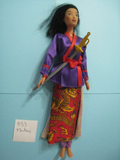 poupée Mattel modèle "MULAN Disney" _N°833