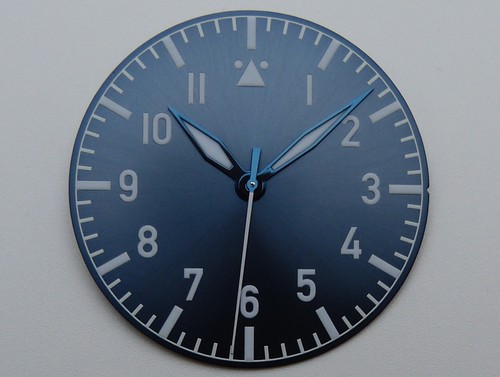 Cadran aiguilles blue flieger - aiguilles,