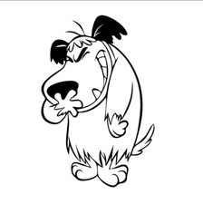 Sticker autocollant cartoon as