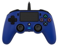 Contrôleur filaire bleu ps4 - filaire,