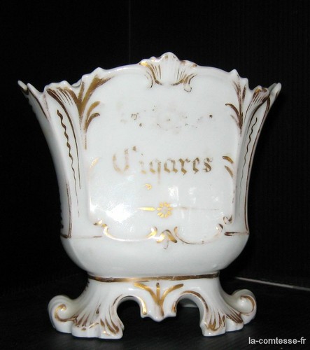 Pot cigares porcelaine - pot,