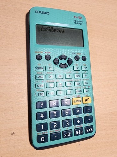 Calculatrice casio - calculatrice, fx-92+