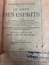 Le livre des esprits par Allan Kardec 