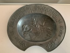 ANCIEN PLAT BARBIER ETAIN - LE