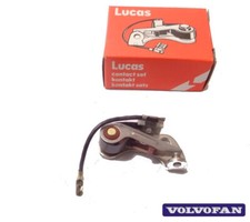 Contact disjoncteur, Distributeur VOLVO 164 B30E (1971-1973) 243655